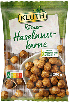 KLUTH Beutel Haselnusskerne, Walsnüsse und Pistazienkerne