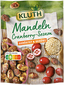 KLUTH Beutel Cranberry-Sesame Almonds