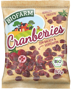 Biofarm Beutel Cranberries