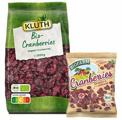 KLUTH Beutel Bio-Cranberries