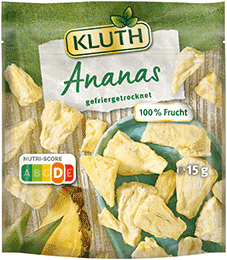 KLUTH Beutel Ananas gefriergetrocknet