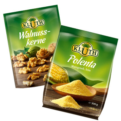 Bild Kluthbeutel Walnusskerne und Polenta