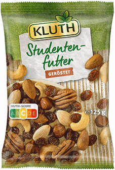 KLUTH Beutel Studentenfutter geröstet