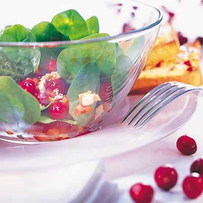 Bild Cranberry-Spinat-Salat